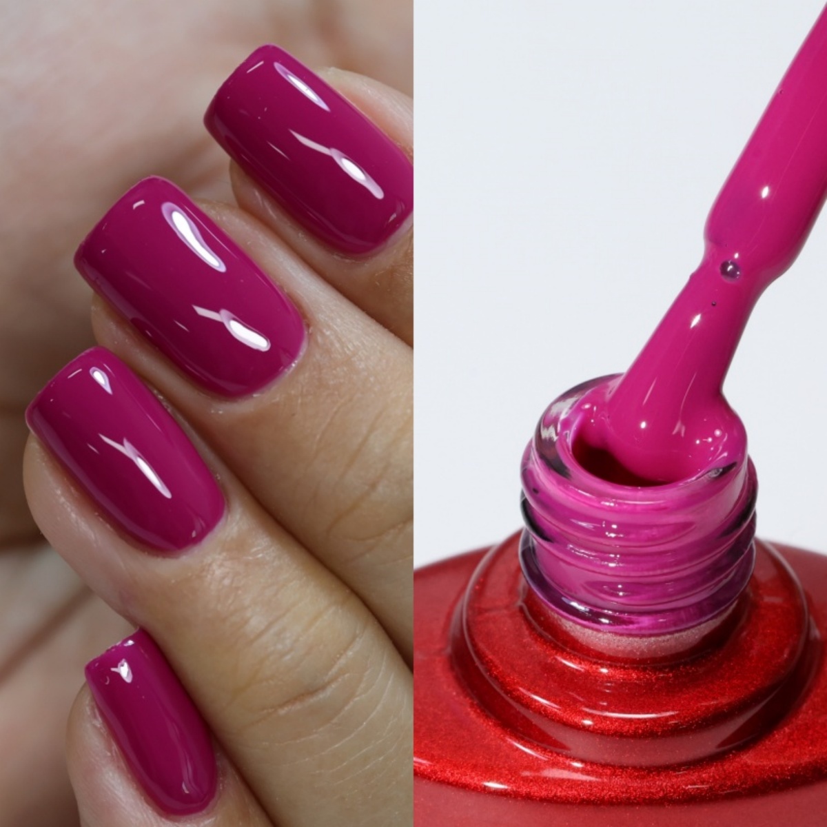 Nail Art Violet - MSHARE 10ml Purple Red Base Gel