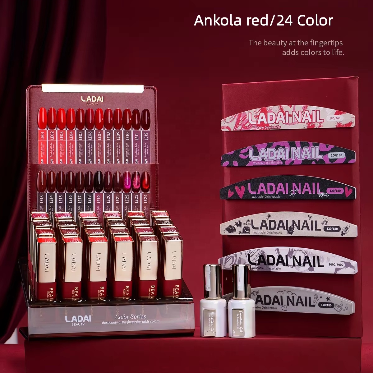 Nail Art Red - Hot Sale OUBOLI Professional Fashion Nail