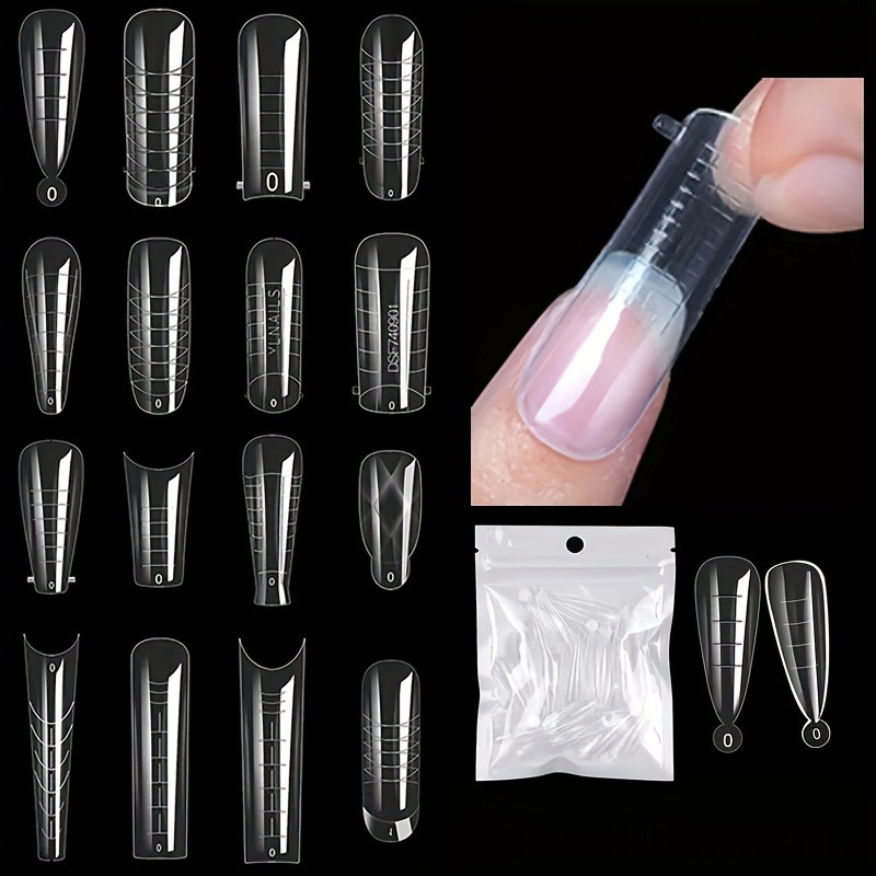 Nail Art Lotso - 60Pcs/lot Extension False Nails Art Tips