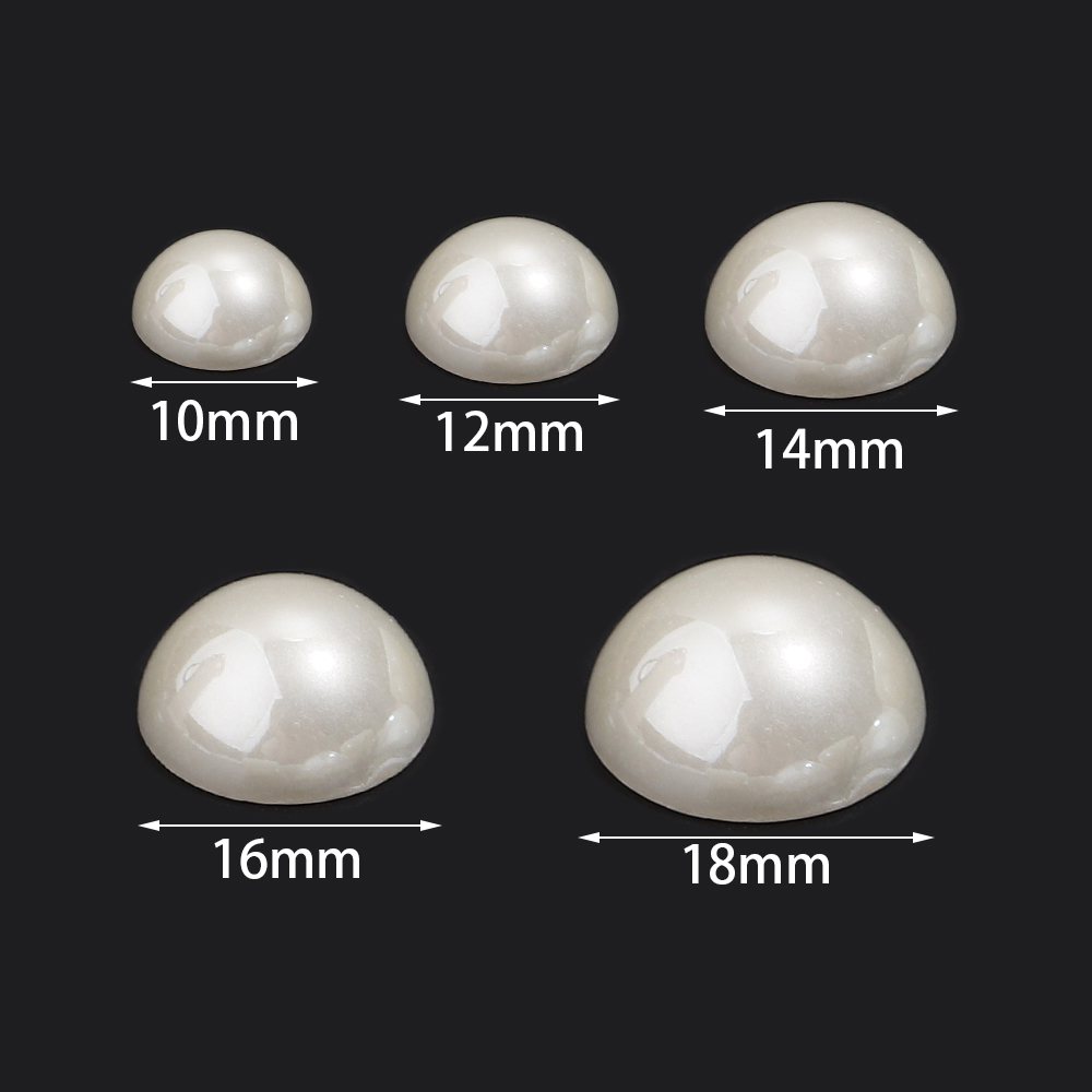 20-50pcs 10/12/14/16/18mm Beig - огляд і ціна Nail Art Design