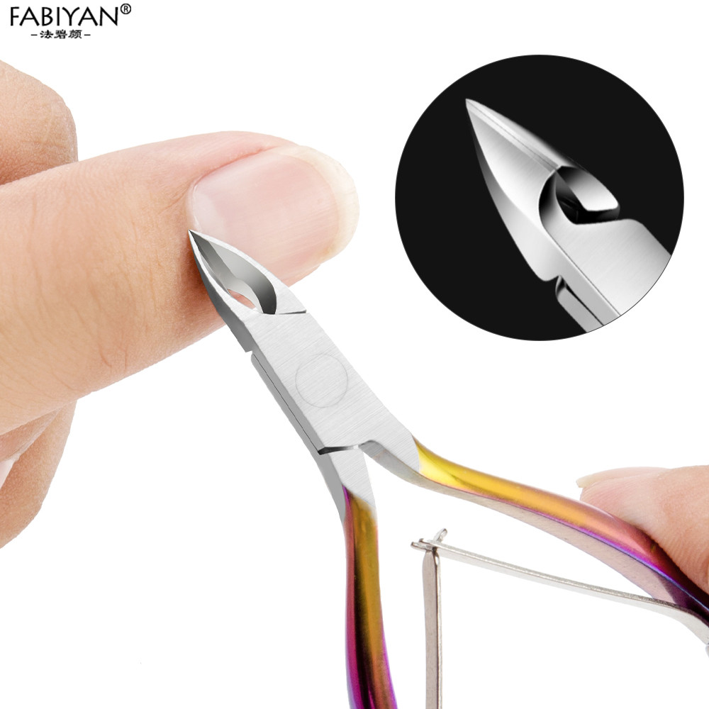Stainless Steel Cuticle Nipper - огляд і ціна Nail Art Rainbow