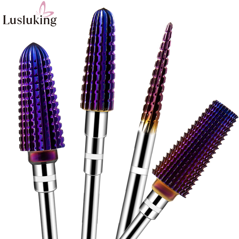 1/4pcs Conical Purple Pro Tung - огляд і ціна Nail Art Violet