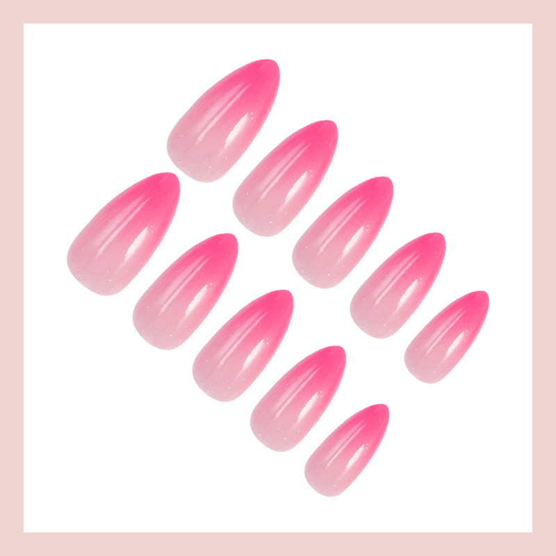24PCS almond shaped texture na - огляд і ціна Nail Art Simple