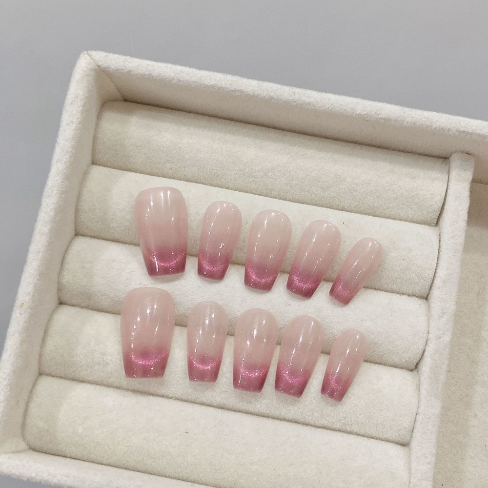 Handmade Almond Press on Nails - огляд і ціна Nail Art Simple