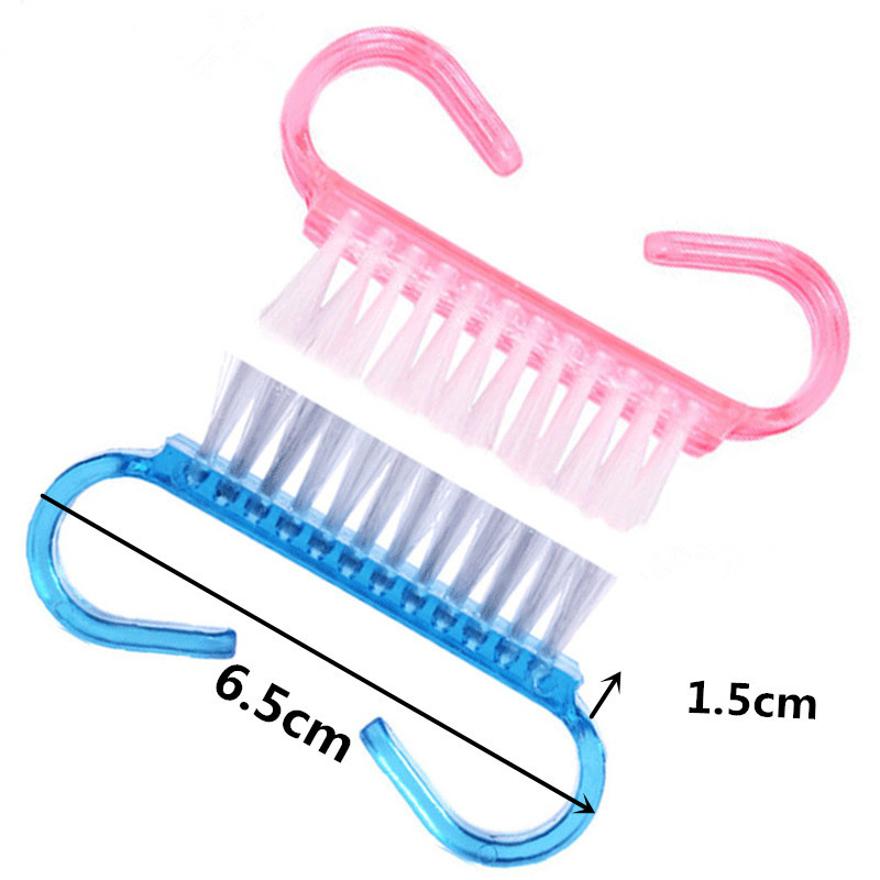 10 Pcs/Lot Cleaning Nail Brush - огляд і ціна Nail Art Lotso