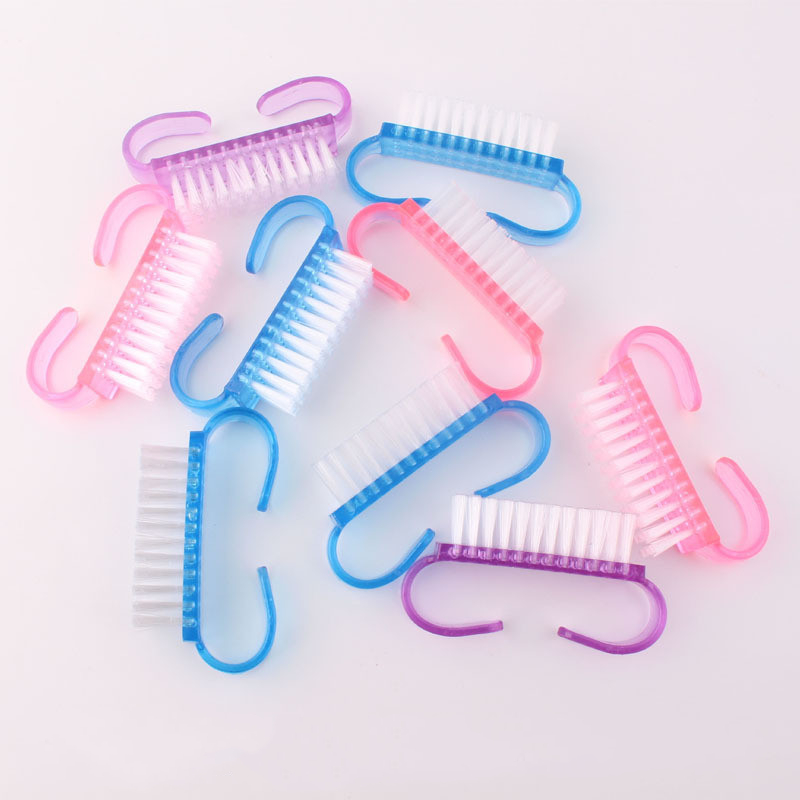 10 Pcs/Lot Cleaning Nail Brush - огляд і ціна Nail Art Lotso