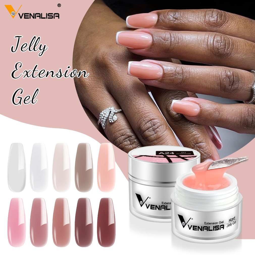 VENALISA 50ml Jelly Gel Clear  - огляд і ціна Nail Art Lotso