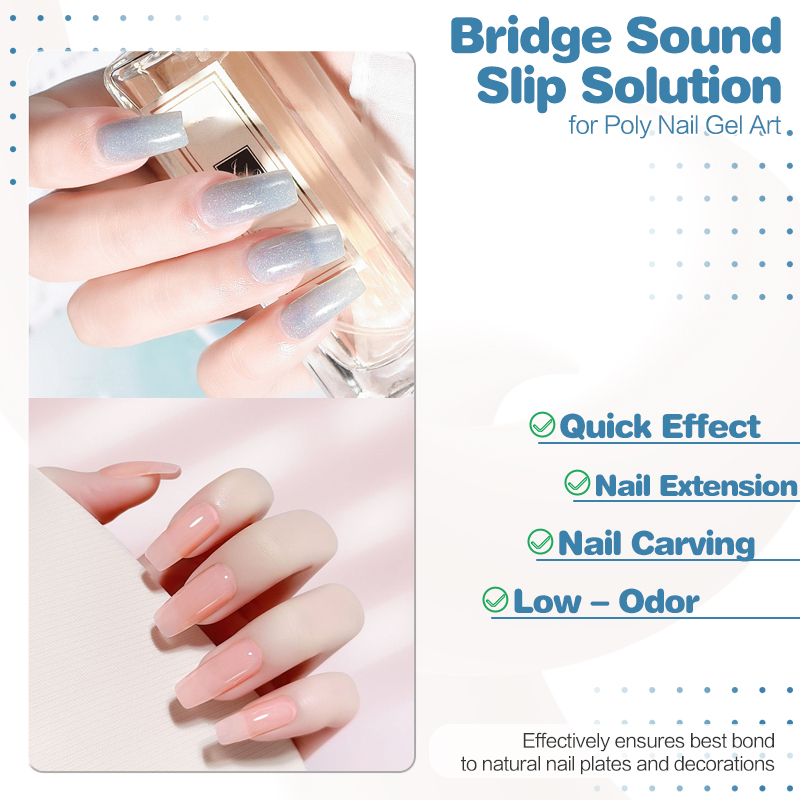 1pcs 2- in- 1 Poly Gel Nail Sl - огляд і ціна Nail Art Gel Polish