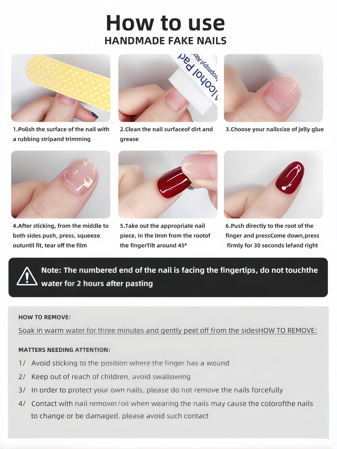 10 Short Square and Round Nail - огляд і ціна Nail Art Simple
