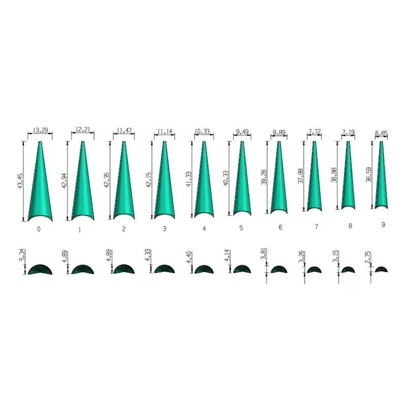 XXL Stiletto Extra Long False  - огляд і ціна Nail Art Xxl