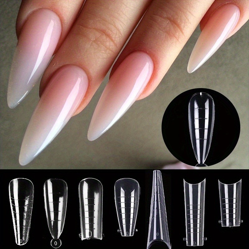 60Pcs/lot Extension False Nail - огляд і ціна Nail Art Lotso