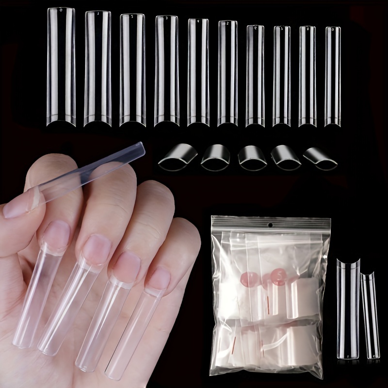 500Pcs XXL No C Curve Nail Tip - огляд і ціна Nail Art Xxl