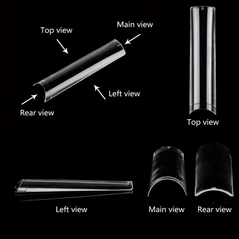 500Pcs XXL No C Curve Nail Tip - огляд і ціна Nail Art Xxl