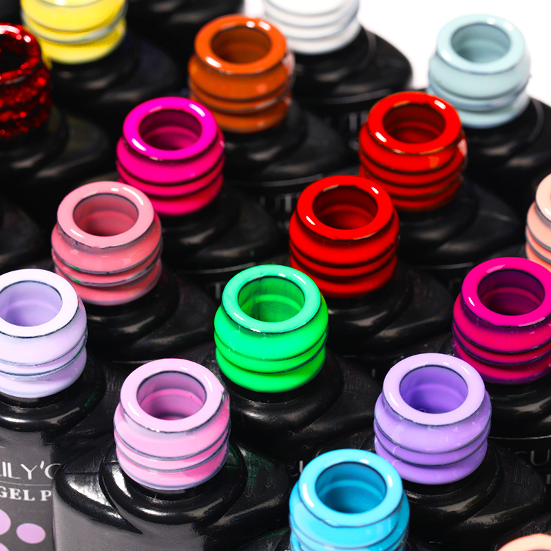 LILYCUTE 184 Colors 7ML Gel Na - огляд і ціна Nail Art Violet