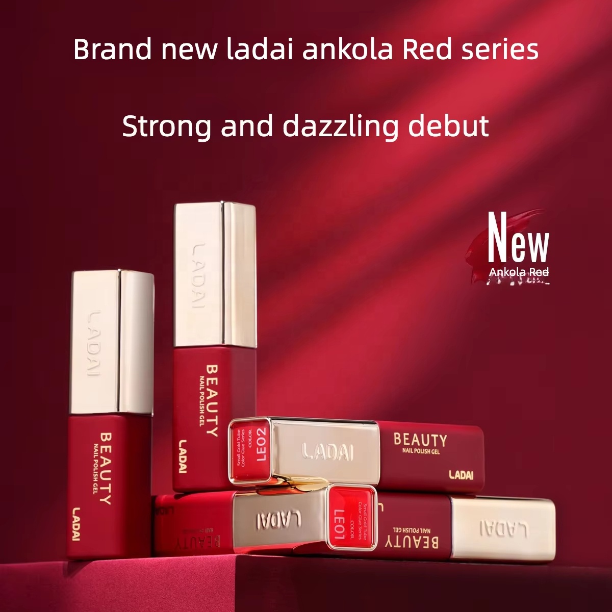 Hot Sale OUBOLI Professional F - огляд і ціна Nail Art Red