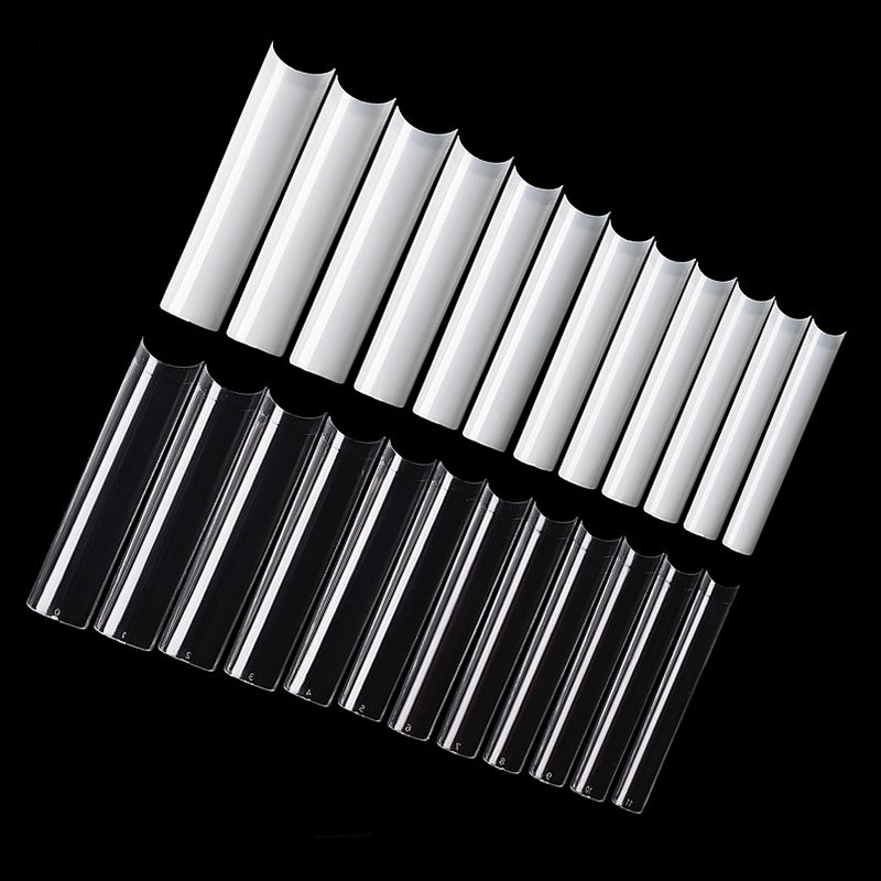500 Pcs Long Square No C Curve - огляд і ціна Nail Art Xxl