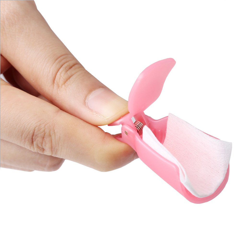10Pcs Plastic Nail Art Soak Of - огляд і ціна Nail Art Gel Polish