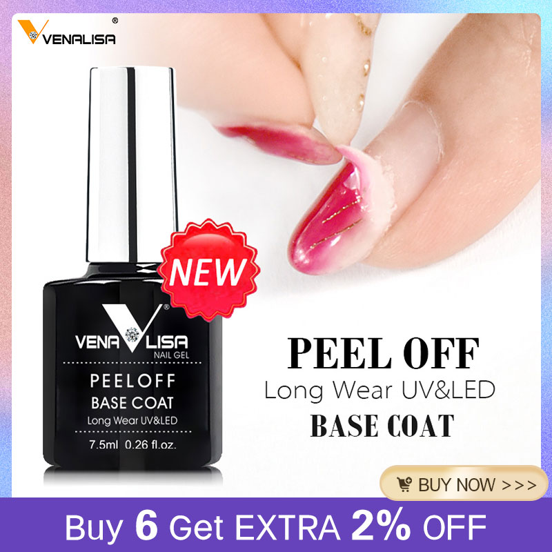 VENALISA TPO FREE Easy Peel Of - огляд і ціна Peel Off Base Coat
