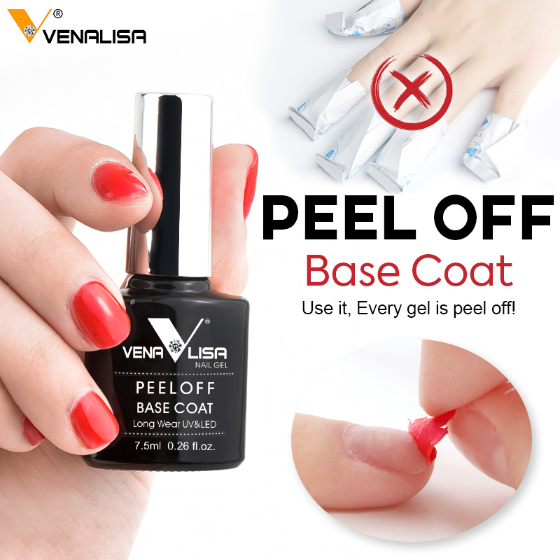 VENALISA TPO FREE Easy Peel Of - огляд і ціна Peel Off Base Coat