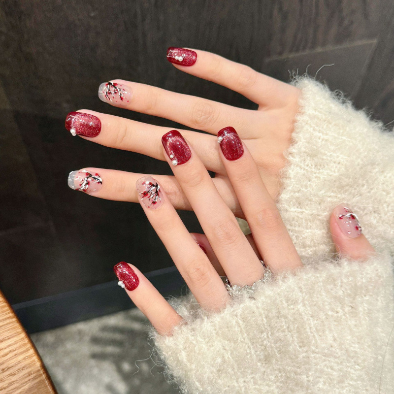 Wholesale Nail Art Crystal Cat - огляд і ціна Nail Art Red