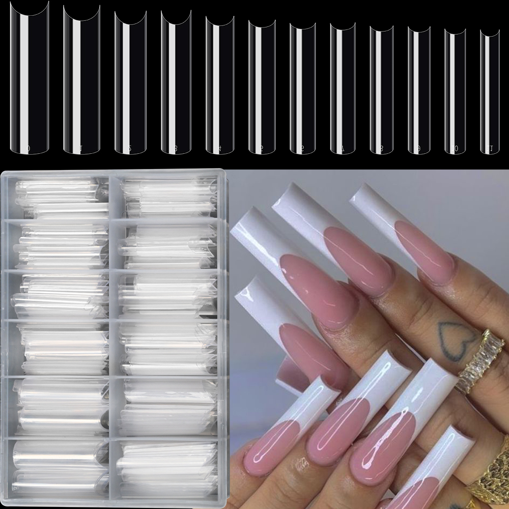 240Pcs 12 Sizes XXL Long Squar - огляд і ціна Nail Art Xxl