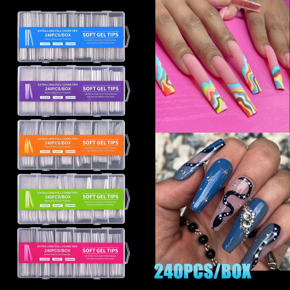 Nail Extensions Artificial Man - огляд і ціна Nail Art Xxl