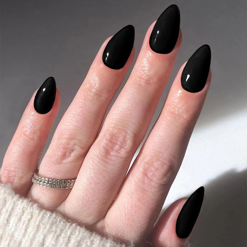 24pcs Solid Color False Nails  - огляд і ціна Nail Art Simple