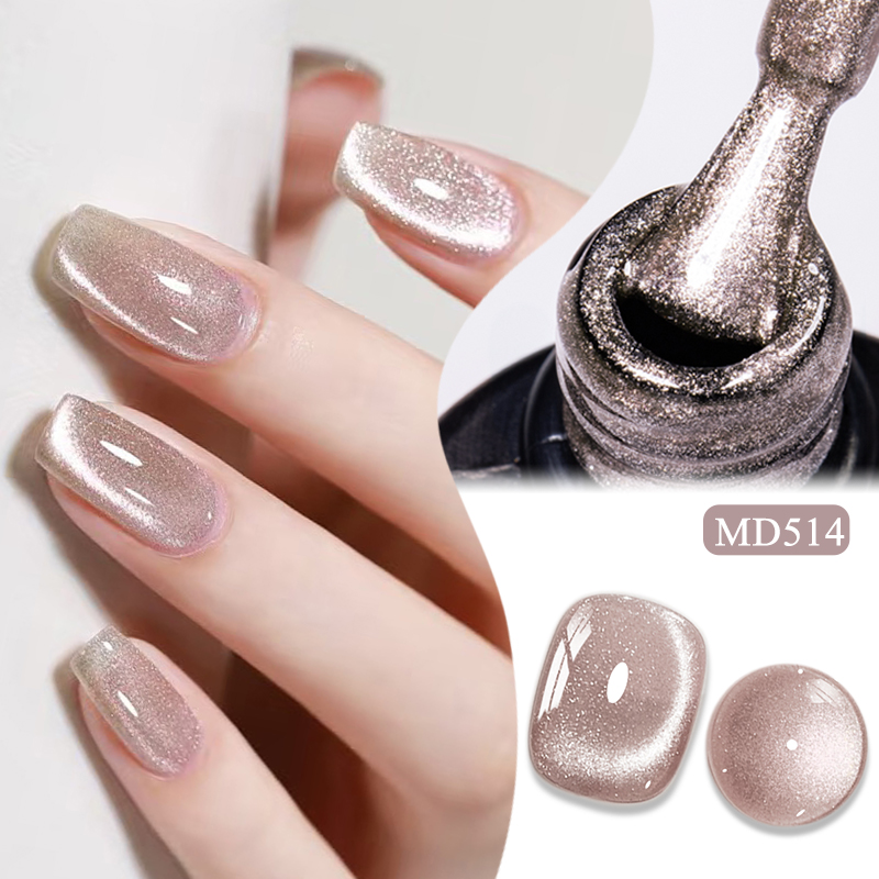 3Pcs Magnetic Gel Nail Polish  - огляд і ціна Nail Art Violet