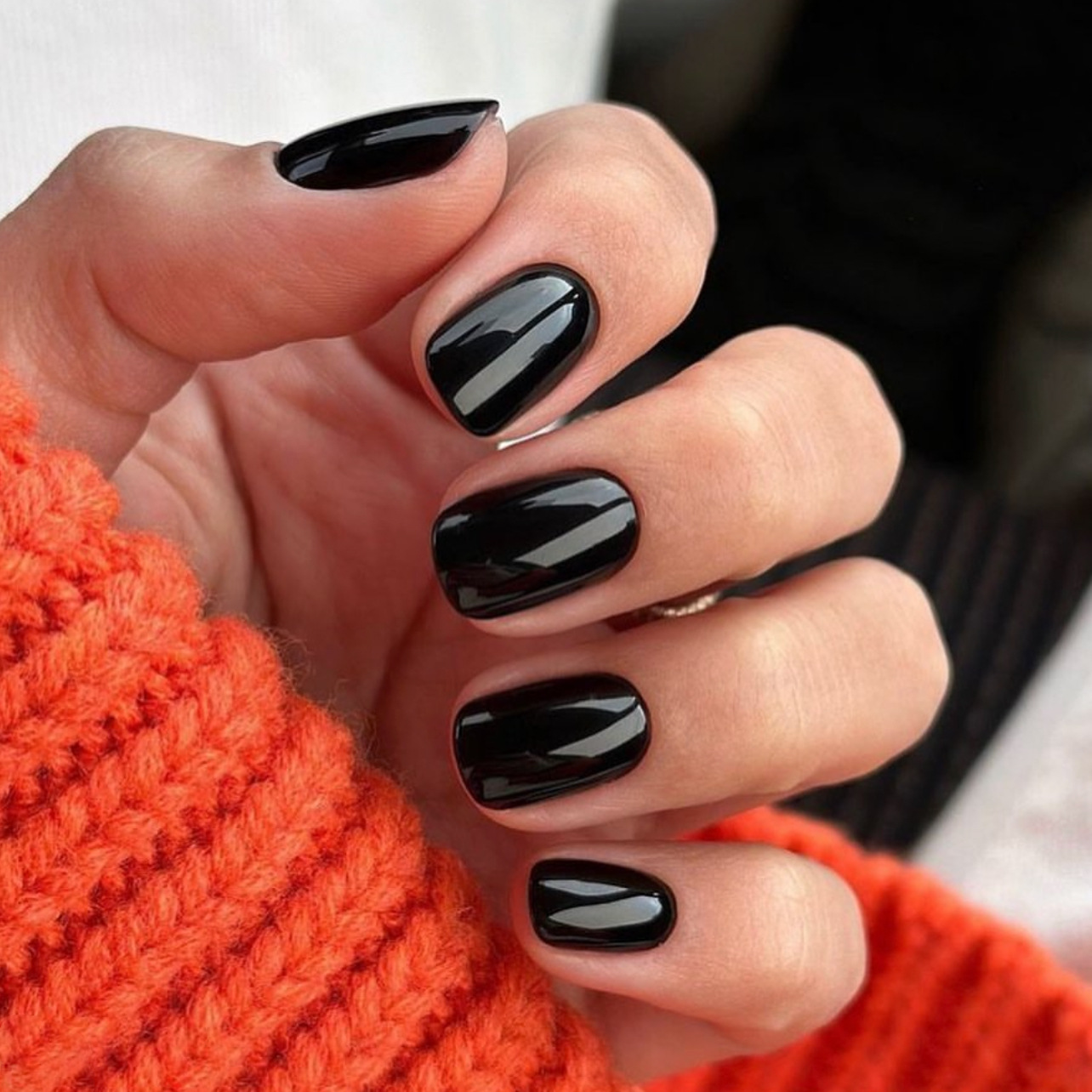 24pcs Solid Color Full Cover N - огляд і ціна Nail Art Simple