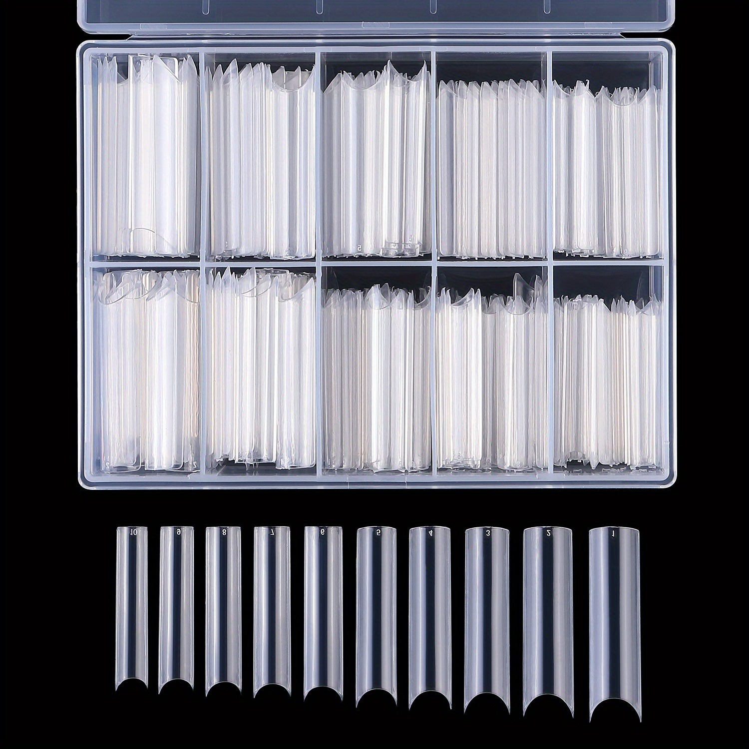 100,120,200,240pcs XXL Extra L - огляд і ціна Nail Art Xxl