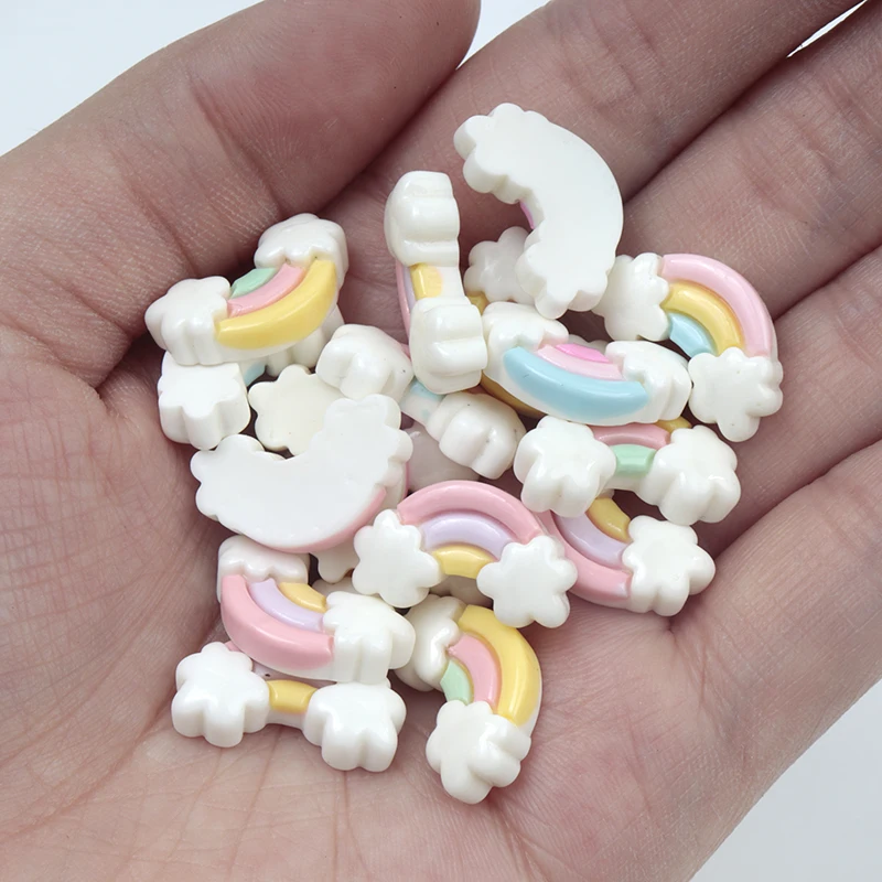 30Pcs/300pcs Mini Resin Rainbo - огляд і ціна Nail Art Rainbow