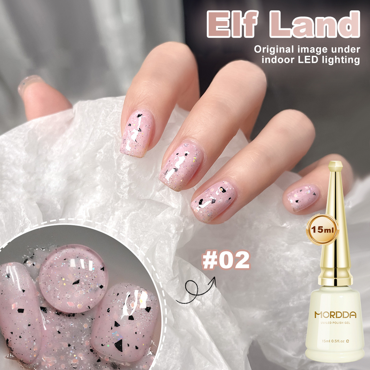 6 Colors 15ml Rainbow Series C - огляд і ціна Nail Art Rainbow