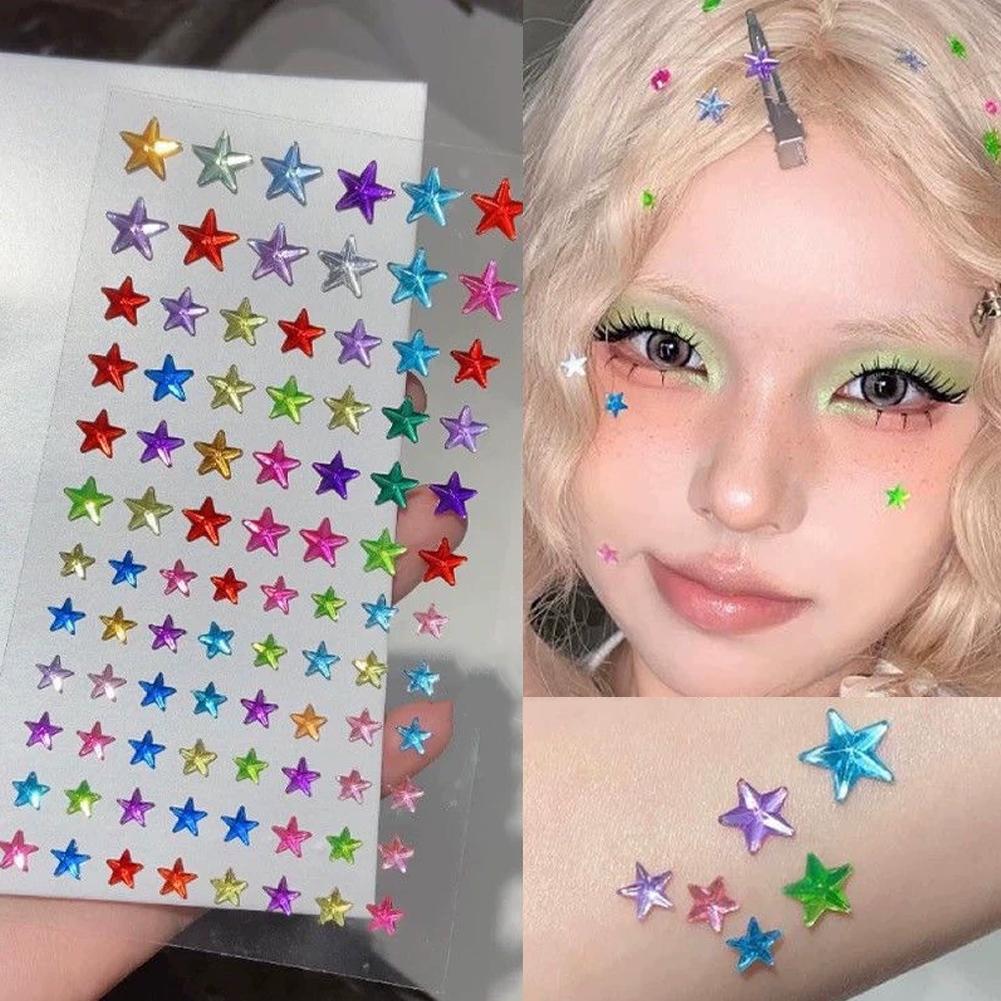 Self-Adhesive Face Rhinestones - огляд і ціна Nail Art Design