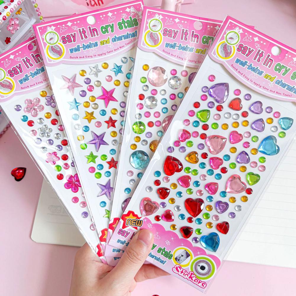 Self-Adhesive Face Rhinestones - огляд і ціна Nail Art Design