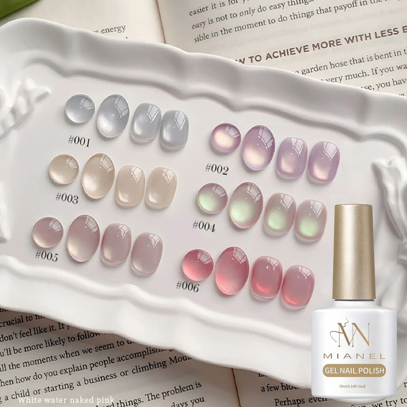 MIANEL 10ML Candy Glass Bead C - огляд і ціна Nail Art Violet