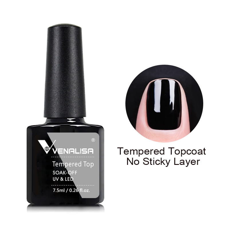 Venalisa Long Wear Top Coat Te - огляд і ціна Peel Off Base Coat
