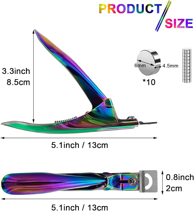 Acrylic Nail Cutter with Magne - огляд і ціна Nail Art Rainbow