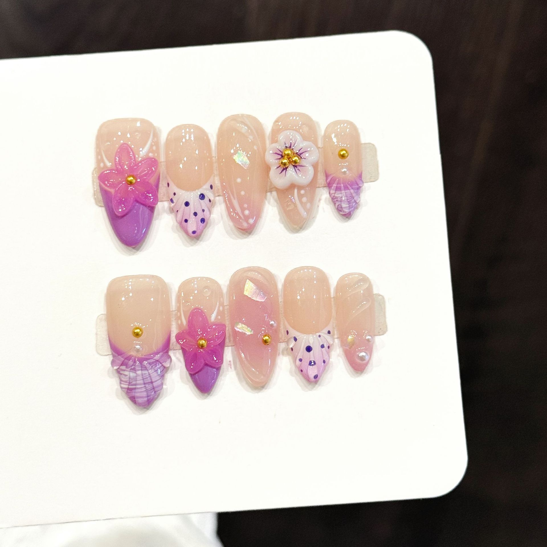 10Pcs Summer Lovely  Red Straw - огляд і ціна Nail Art Red