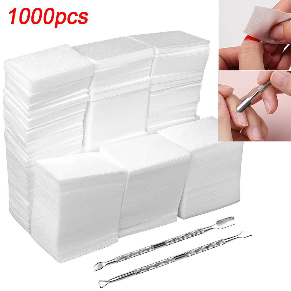 1000Pcs Lint Free Nail Wipes G - огляд і ціна Nail Art Gel Polish