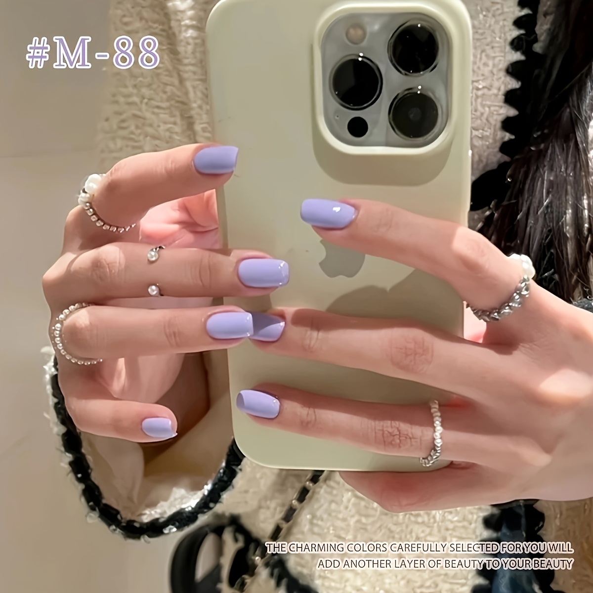 1/6pcs XEIJAYI  Purple Gel Nai - огляд і ціна Nail Art Violet