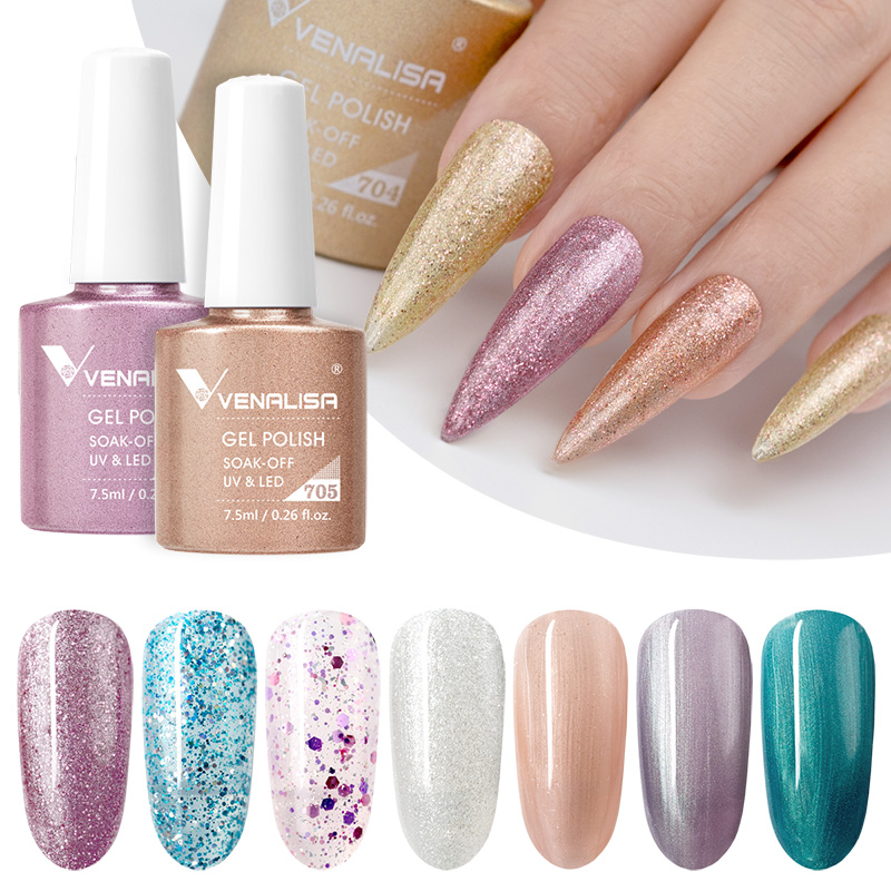 Venalisa VIP3 Semi Permanent B - огляд і ціна Nail Art Violet