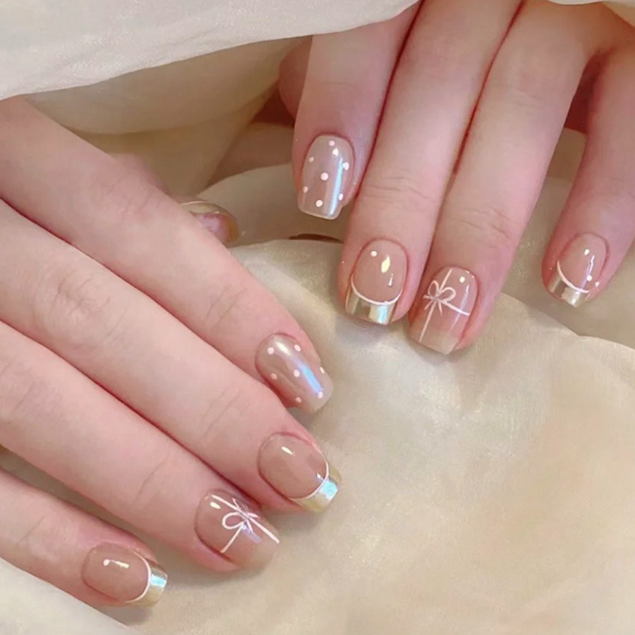 Short Square fake nails for wo - огляд і ціна Nail Art Red