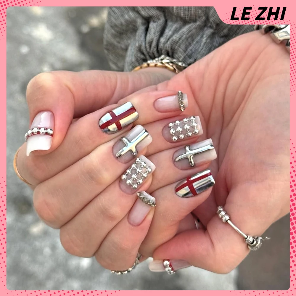 Y2K Spice Girls 10Pcs Handmade - огляд і ціна Nail Art Gothic