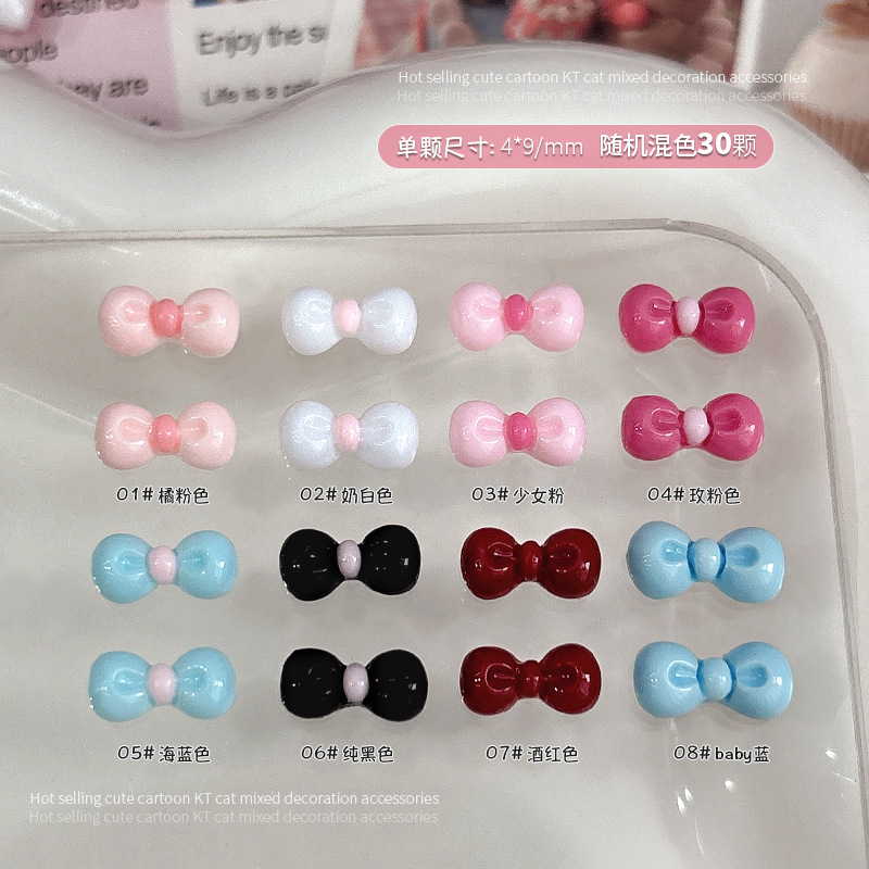 30PCS 3D Nail Art Bow Charms S - огляд і ціна Nail Art Lotso