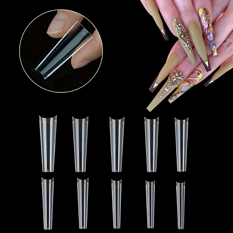 XXL Super Long Nail Tips C Cur - огляд і ціна Nail Art Xxl