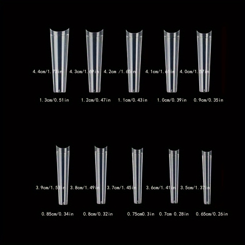 XXL Super Long Nail Tips C Cur - огляд і ціна Nail Art Xxl