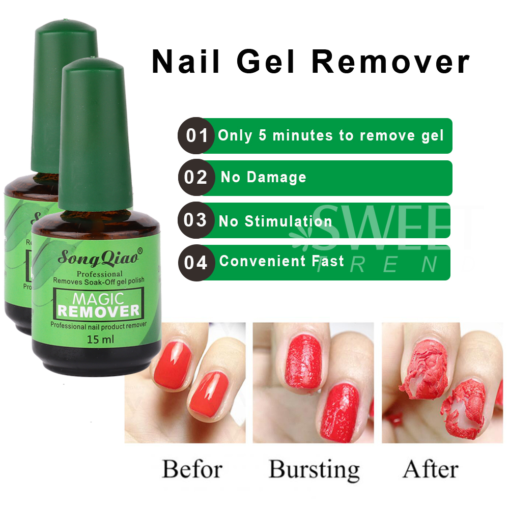 1/2/3pcs 15ml Nail Remover Bur - огляд і ціна Nail Art Gel Polish