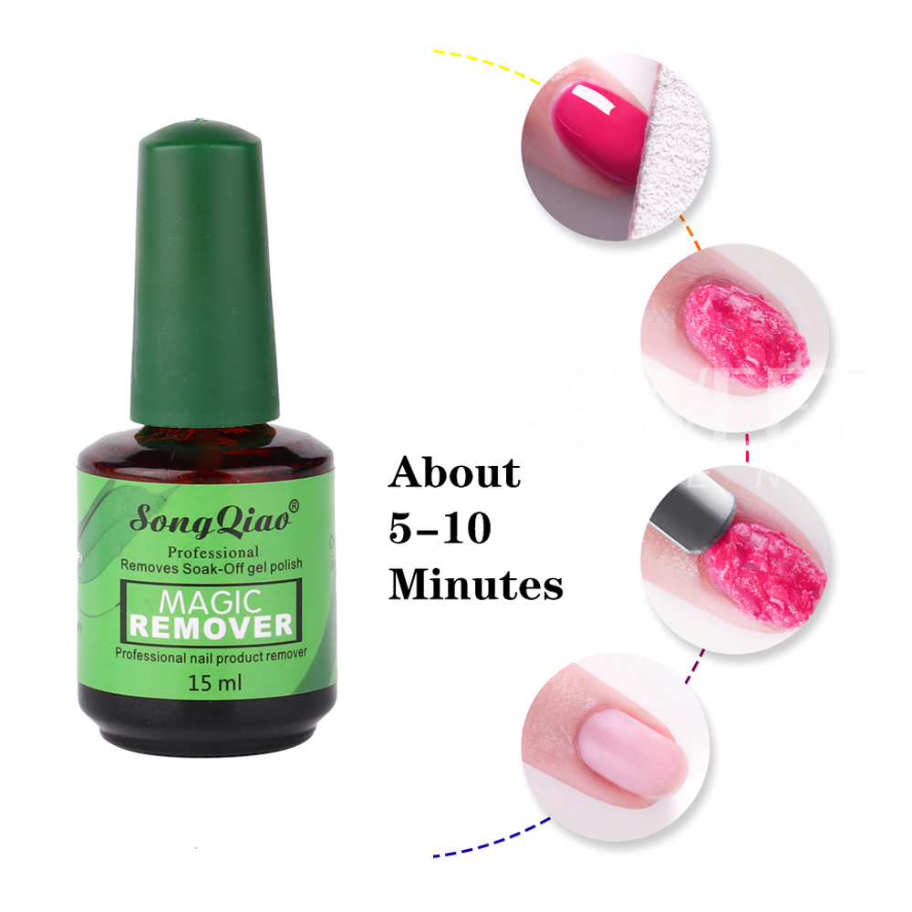1/2/3pcs 15ml Nail Remover Bur - огляд і ціна Nail Art Gel Polish