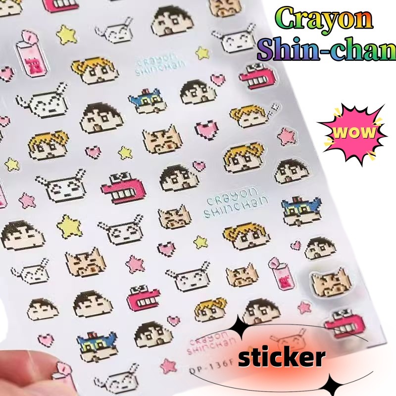Crayon Shin-chan Creative Pape - огляд і ціна Nail Art Design