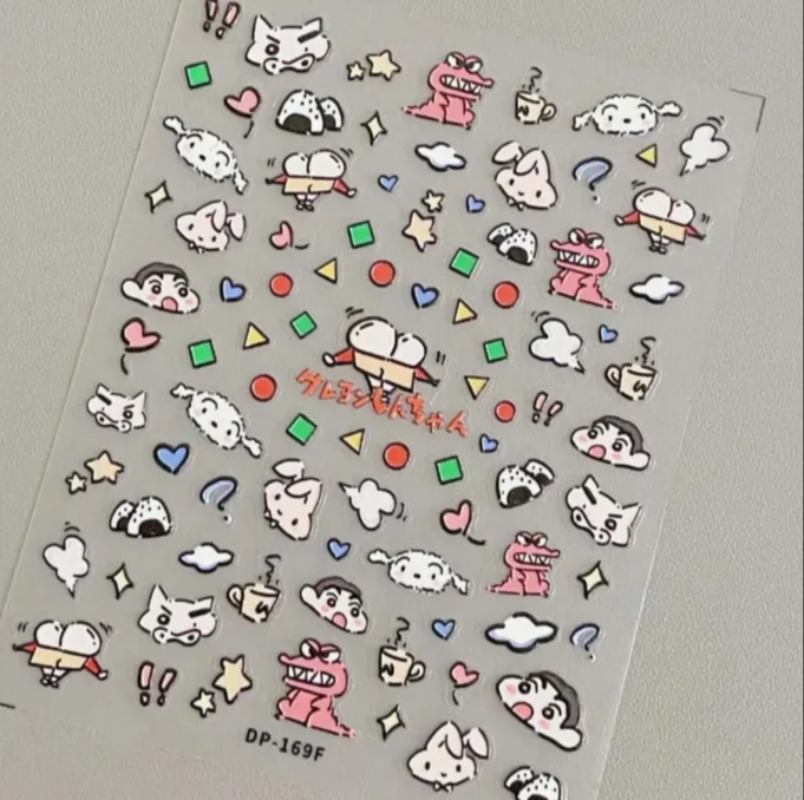 Crayon Shin-chan Creative Pape - огляд і ціна Nail Art Design